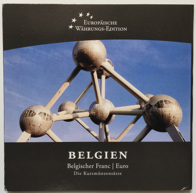 Belgia kolikkosarjat. Belgian Frangi & Euro