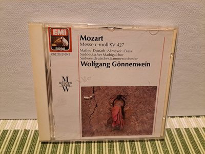 Mozart:Messe c-moll KV 427-Wolfgang Gönnenwein CD
