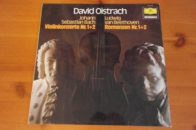 David Oistrach:Bach-Beethoven LP.