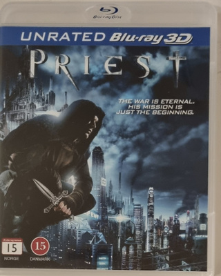 PRIEST UNRATED 3D BLU-RAY