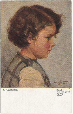 A FUHRMANN - "My Boy" - vanha kortti
