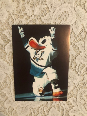Postikortti: Mighty Ducks of Anaheim.