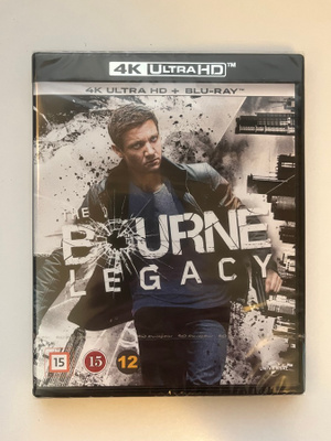 The Bourne - Legacy (4K Ultra HD + Blu-ray) 2012 (UUSI)