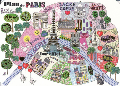 Pascale Godard: Pariisin kartta