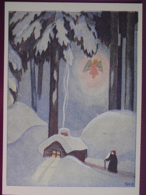 Tove Jansson enkeli taivaalla