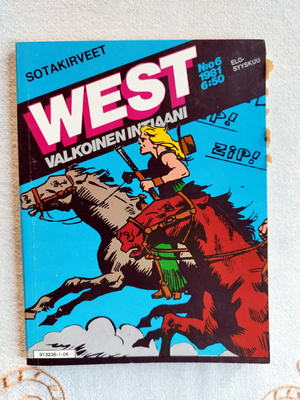 West Valkoinen intiaani 6 1981