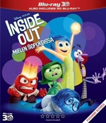 Inside Out - Mielen Sopukoissa 3D  -   (2 Blu-ray)