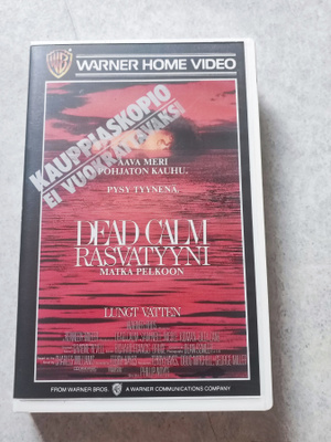 Dead Calm Rasvatyyni VHS Nicole Kidman Sam Neill