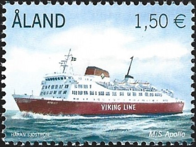 Åland 2011  Matkustajalauttoja   1,50 €  ** LaPe 332