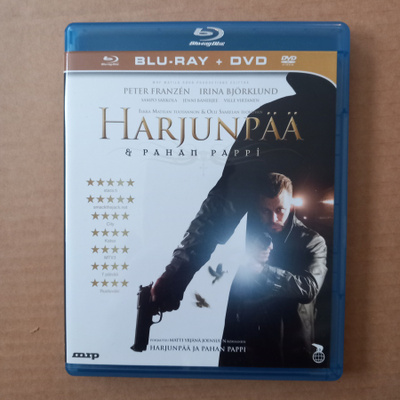 Harjunpää ja pahan pappi Suomi blu-ray