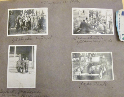 7 VANHAA Sota Valokuvaa Kivat SA-Autot ym Itä-Karjala 1943
