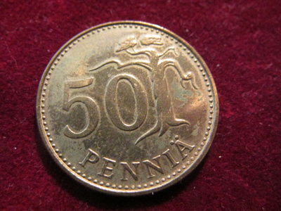 50 penniä 1984