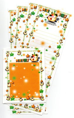 °°MINI FEELY°° -KIRJEPAPERIT & KUORET SETTI /(Nro 20)