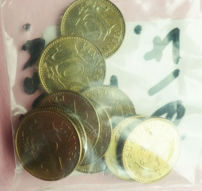 Kolikko Raha Suomen 20 penniä 10kpl