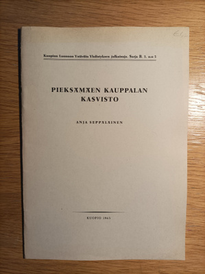 Pieksämäen kauppalan kasvisto