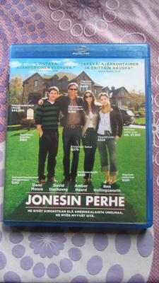 Jonesin perhe Blu-ray