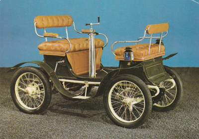 AUTOKORTTI - DE DION-BOUTON 1901