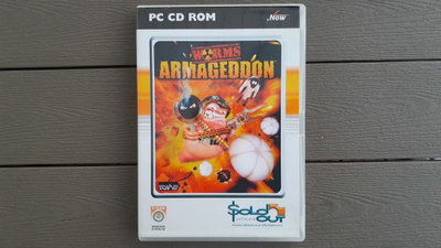 PC CD: WORMS Armageddon peli (2002)