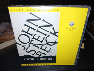4cd äänikirja John Steinbeck : Hiiriä ja ihmisiä ( UUSI )