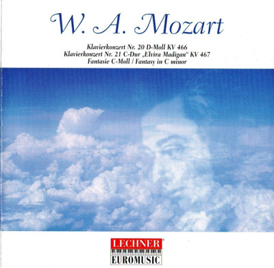 Wolfgang Amadeus Mozart : Kaksi pianokonserttoa - CD