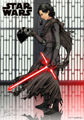 STAR WARS - kylo ren anime artfx - HEAD HUNTER STORE.