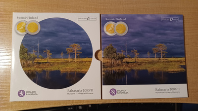Eurorahasarja 2010/2 Luonnon monimuotoisuus 1C-2€+Erik. 2€