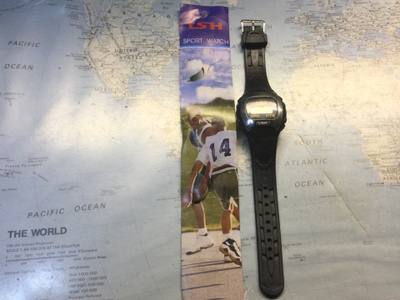 L.S.H. SPORT WATCH urheilukello