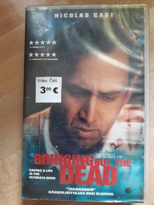 Bringing out the dead (1999) VHS