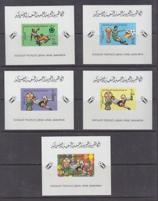 Libya 1982 jalkapalloblokit