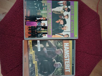 Dvd Hamsterit+ Liian iso keikka+ uuno turhapuro presidentti.