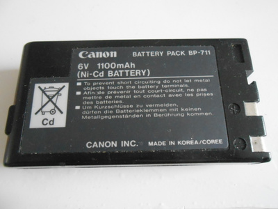 Canon BP-711 akku. 6V 1100mAh