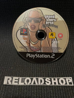 Grand Theft Auto San Andreas - DISC PS2