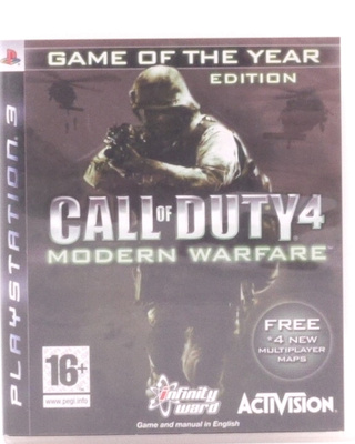 Call of Duty 4: Modern Warfare Game of the Year 