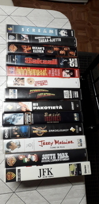 Vhs paketti 13kpl