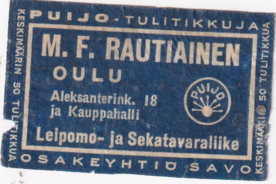 Oulu, M. F. Rautiainen   , s21