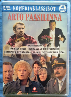 ARTO PAASILINNA: komediaklassikot – 4 x DVD 1977 – 2002