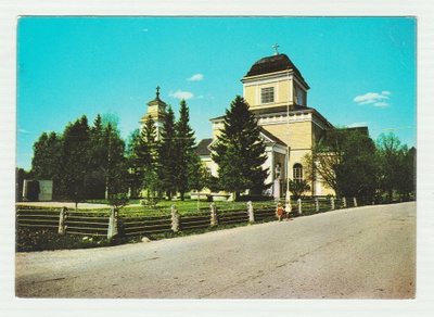 Postikortti: Karstulan kirkko