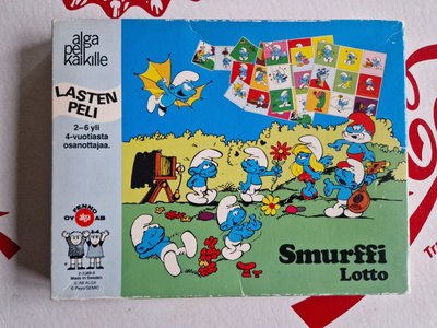 Smurffi Lotto Alga peli