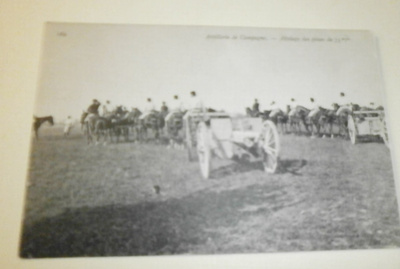 Tykistö taisteluun - ammukset 75 m/m, vanha mv pk, p. 1909