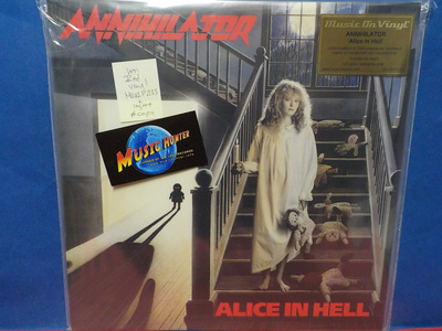 ANNIHLATOR - ALICE IN HELL UUSI LP