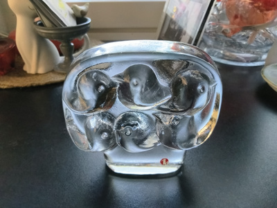 Iittala Lintupuu lasipaino