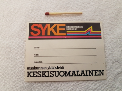 KESKISUOMALAINEN - SYKE VANHA TARRA