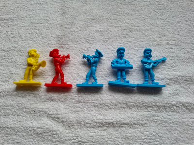 Kellogs figuurit 1987 (5 kpl.)