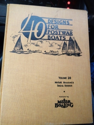 40 DESIGNS FOR POSTWAR BOATS ( 2 P. 1947)