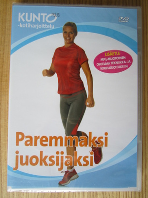 KuntoPlus kotiharjoittelu 10 – Paremmaksi juoksijaksi – DVD
