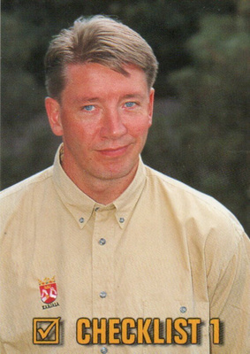 Jääkiekko CHECKLIST n:o 1 JARI KURRI 1998-99 Keräilykuva