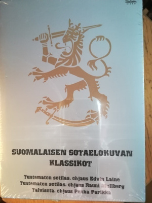 Suomalaisen sotaelokuvan klassikot 3 dvd:tä- paketti
