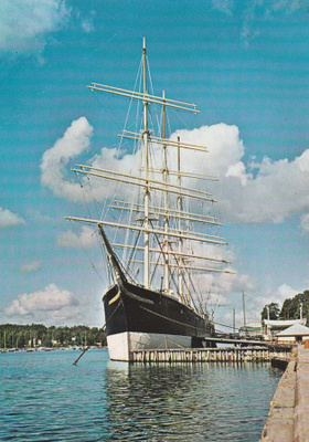 LAIVAKORTTI - PURJELAIVA POMMERN - 34