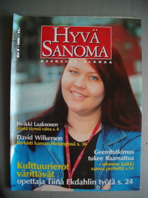 Hyvä Sanoma Nro 8/2001 (17.3)