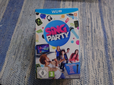 sing party wii u cib